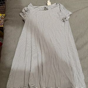 Stripe t shirt dress